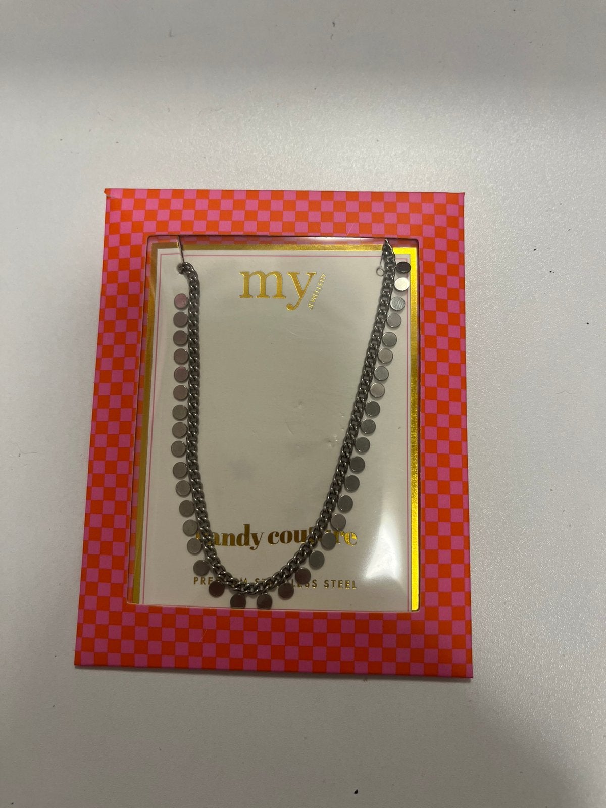 My jewellery ketting, Ophalen of Verzenden, Zo goed als nieuw, Zilver, Overige materialen