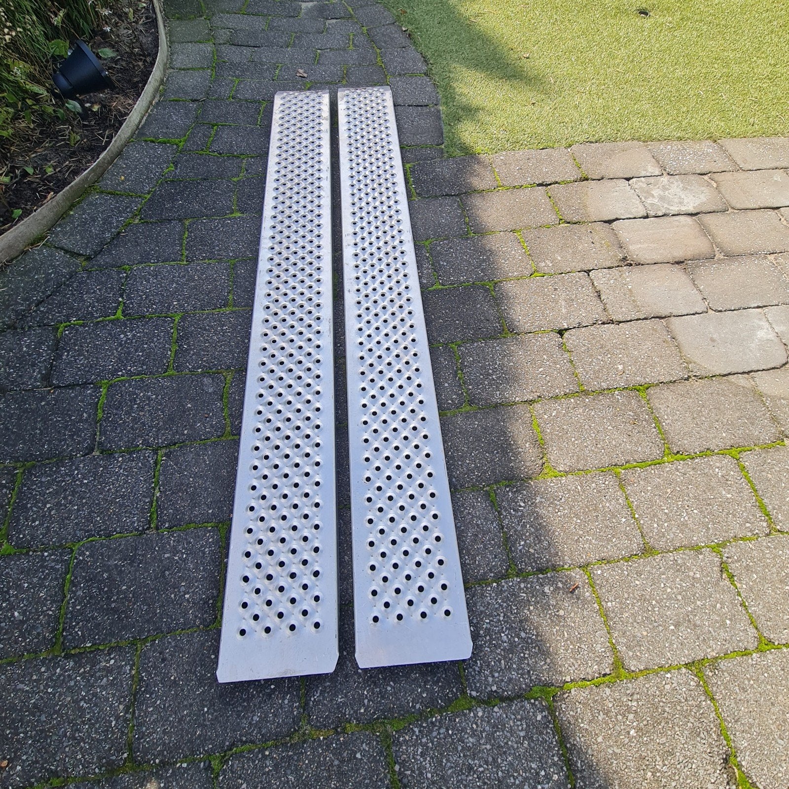 Aluminium Oprijplaten 200x30 cm - Max. 200 kg, Ophalen