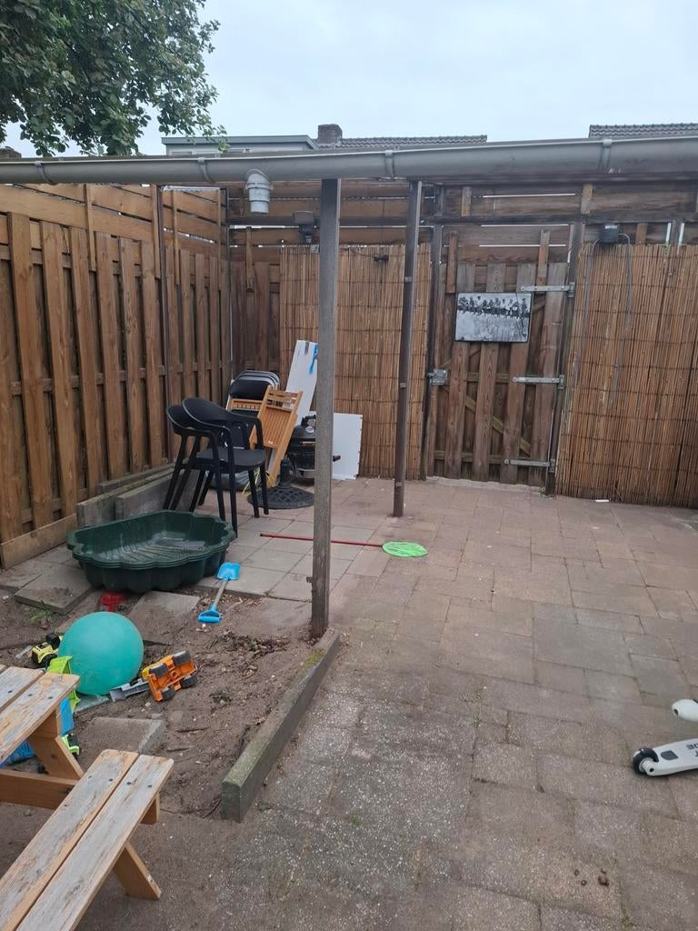 Geraamte overkapping, Ophalen, Hout, Minder dan 3 meter
