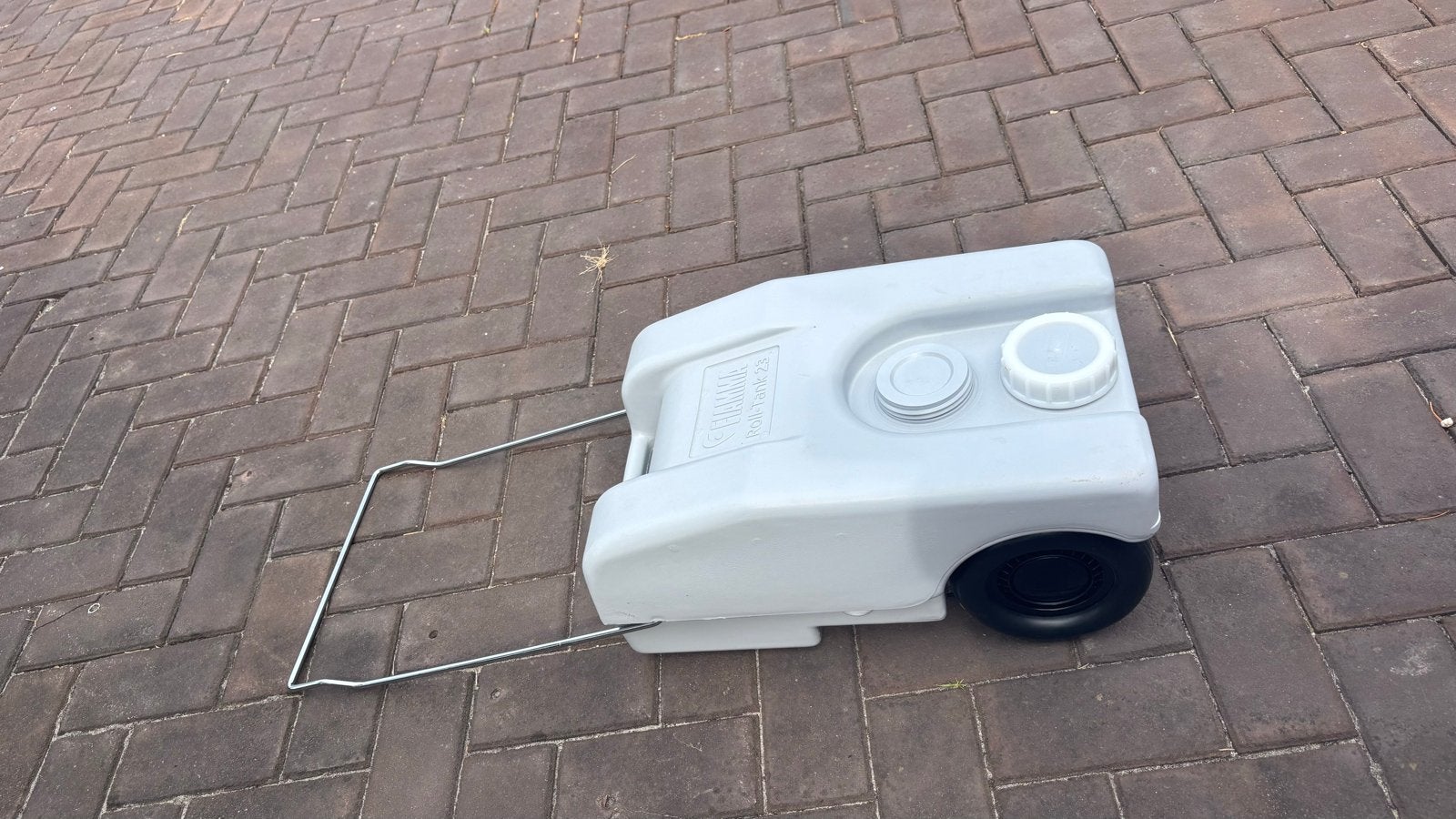Fiamma Roll-Tank 23L afvalwatertank met wielen, Ophalen of Verzenden, Zo goed als nieuw