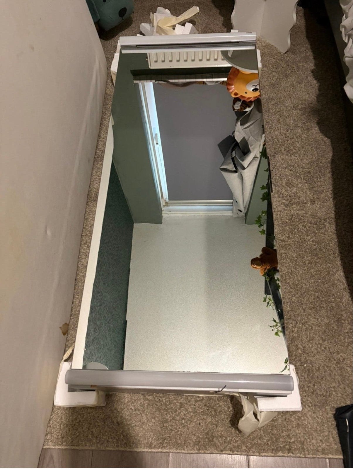 Philips spiegelkast met verlichting, Huis en Inrichting, Ophalen, 100 tot 150 cm, Zo goed als nieuw, Rechthoekig