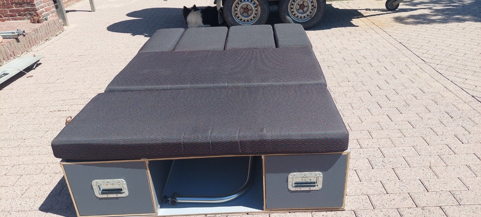 CampuniQ Minicamper Boxen - Complete Set, Caravans en Kamperen, Ophalen, Zo goed als nieuw