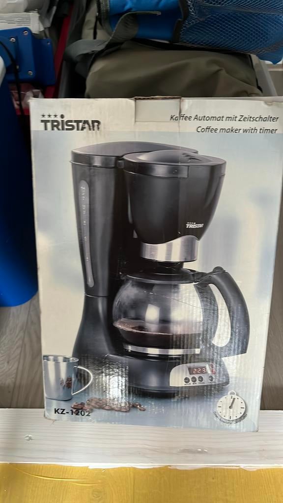 Koffiezetapparaat tristar, 10 kopjes of meer, Gemalen koffie, Ophalen of Verzenden, Koffiemachine