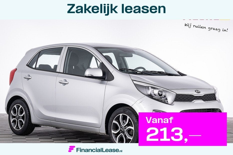 Kia Picanto 1.0 CVVT First Edition | ECC | NAVI | VELGEN ✅, Voorwielaandrijving, 12 maanden, Stof, Gebruikt