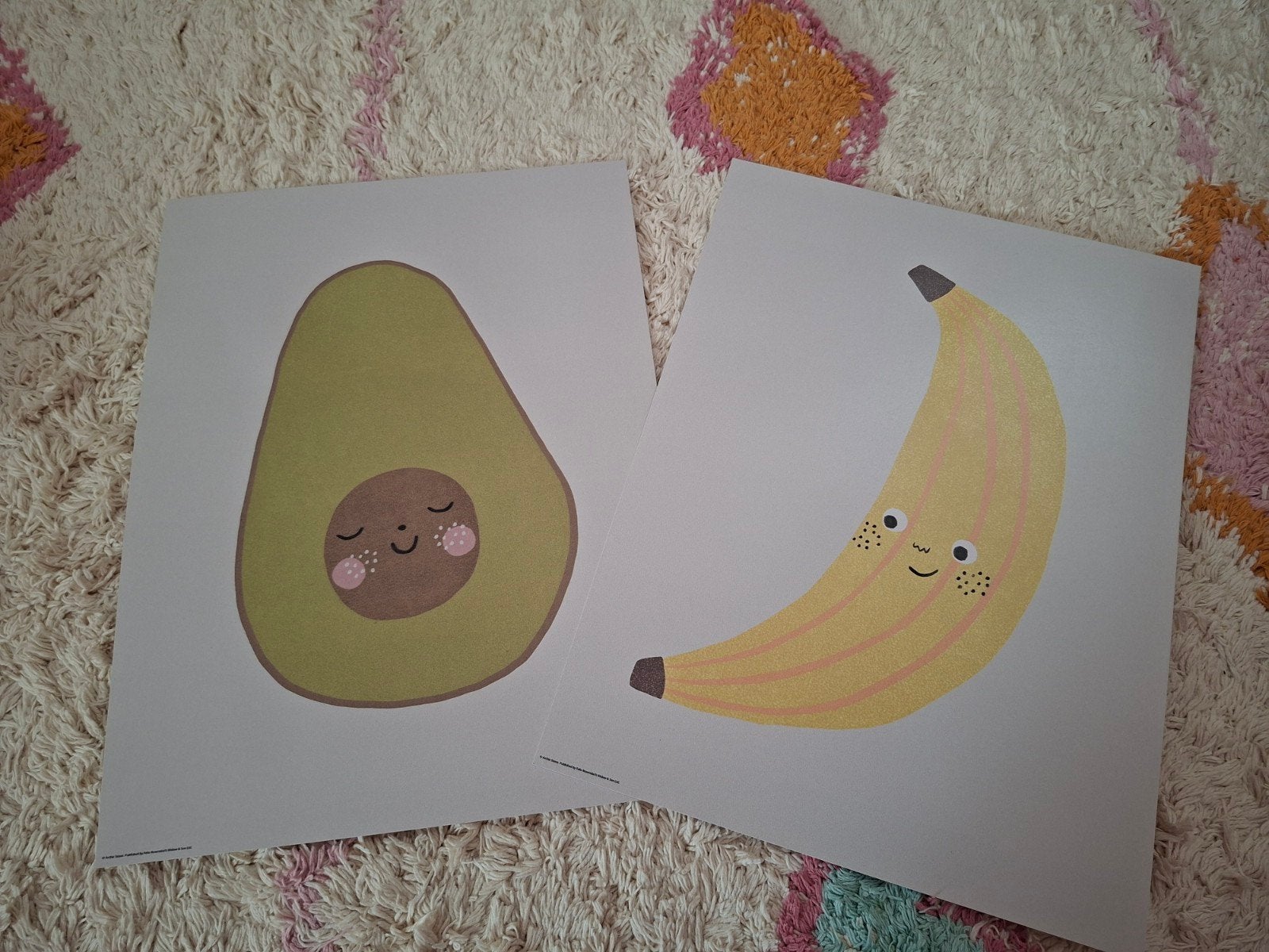 Set van 2 posters voor de kinderkamer, Ophalen, Zo goed als nieuw, A1 t/m A3