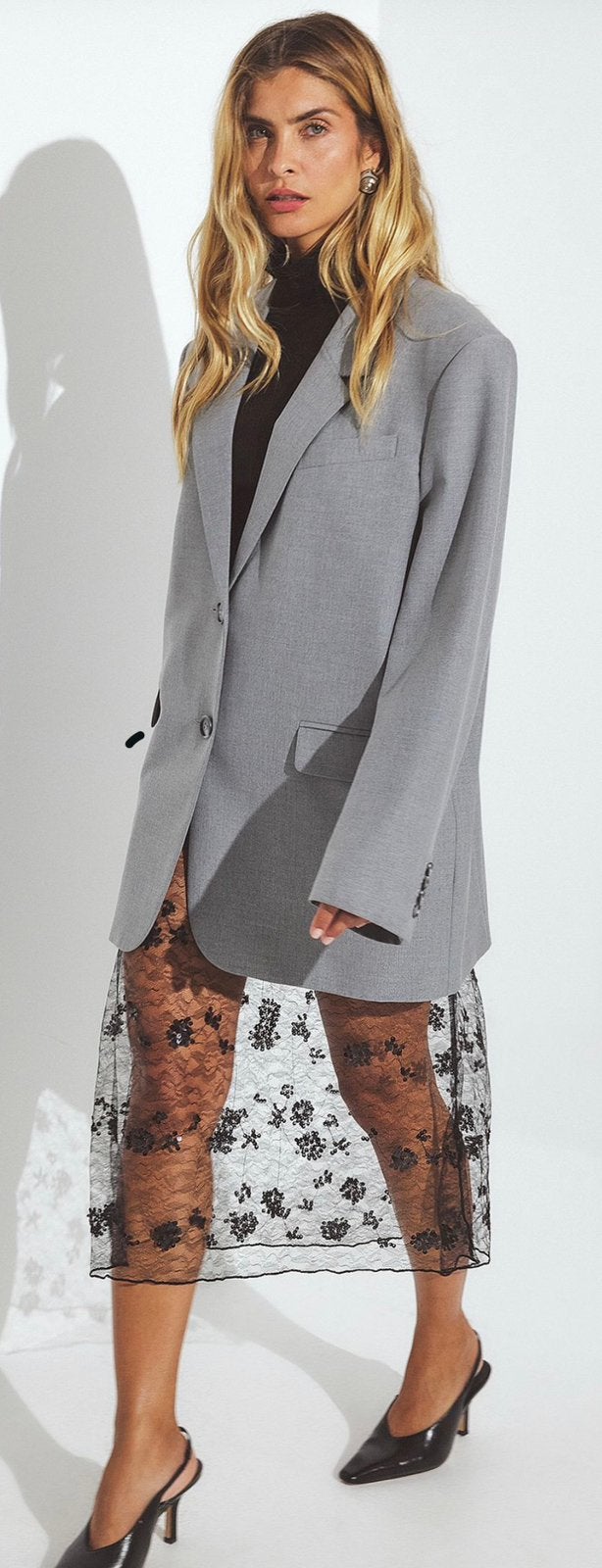 NA-KD PAILLETTEN MAXI ROK ZWART MAAT S, Kleding | Dames, Zwart, Nieuw, Ophalen of Verzenden, Maat 36 (S)