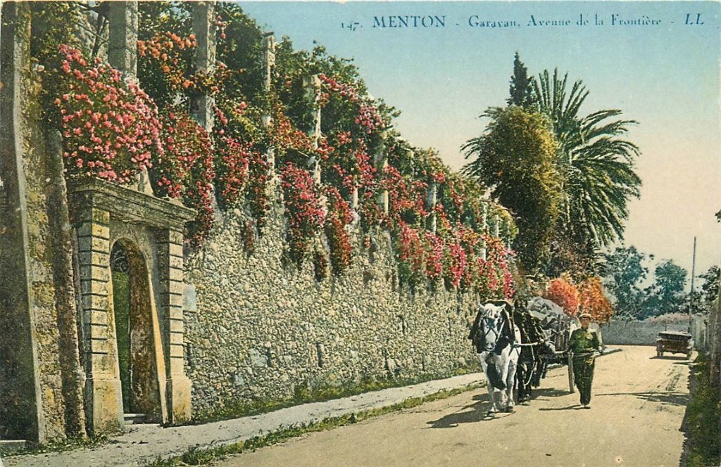 701-497-037 Menton, Verzenden, Voor 1920, Frankrijk