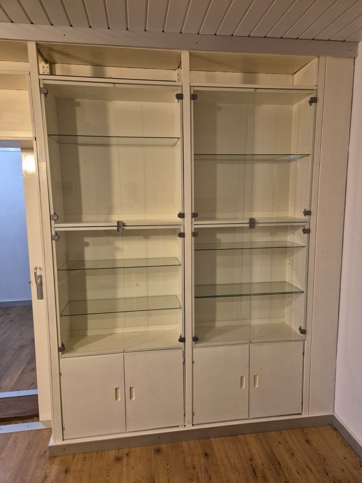 Witte vitrinekasten en dichte kasten, Huis en Inrichting, Ophalen, 50 tot 100 cm, Minder dan 100 cm, 25 tot 50 cm