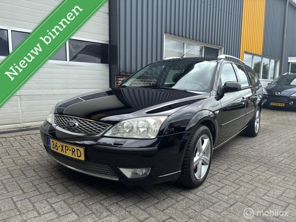 Ford Mondeo Wagon 1.8-16V Platinum NETTE AUTO! TREKHAAK!, Auto's, Ford, Bedrijf, Te koop, Mondeo, ABS, Airbags, Airconditioning