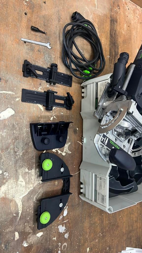 Festool df 500 domino set, Ophalen of Verzenden, Zo goed als nieuw