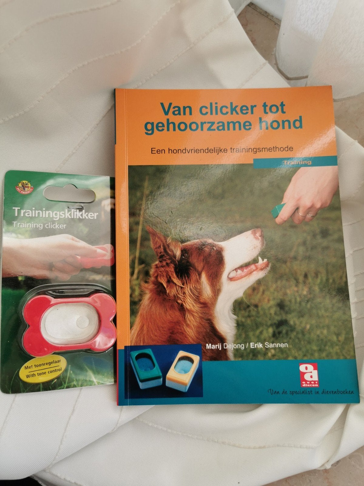 Van clicker tot gehoorzame hond + clicker, Dieren en Toebehoren, Honden-accessoires, Ophalen of Verzenden