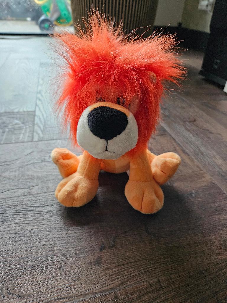 Knuffel, Ophalen of Verzenden, Zo goed als nieuw, Oranje, Overige typen