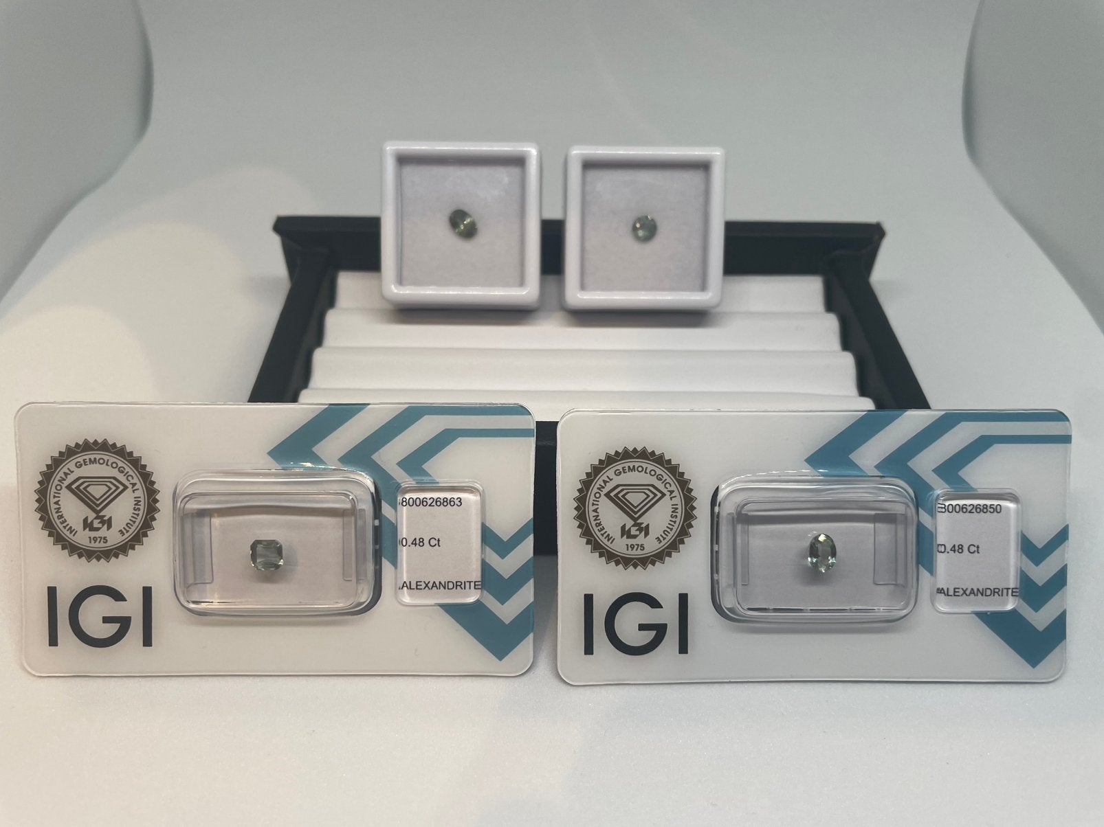 Alexandriet met certificaat, Sieraden, Tassen en Uiterlijk, Ophalen of Verzenden, Nieuw