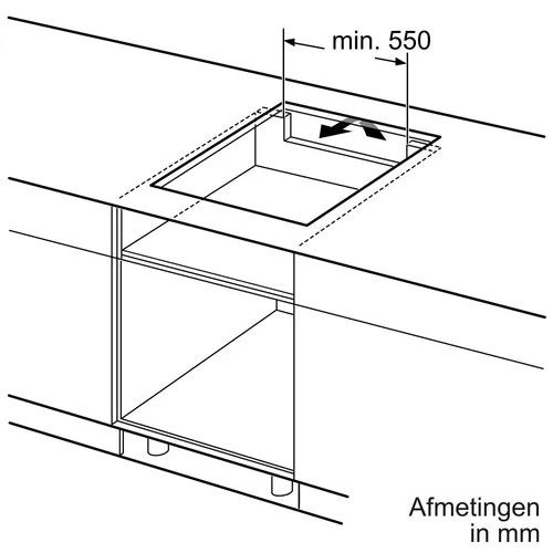 Nieuw Siemens EH64KBFB5E Inductiekookplaat - 4 Kookzones, Nieuw, Inbouw, Inductie, 4 kookzones