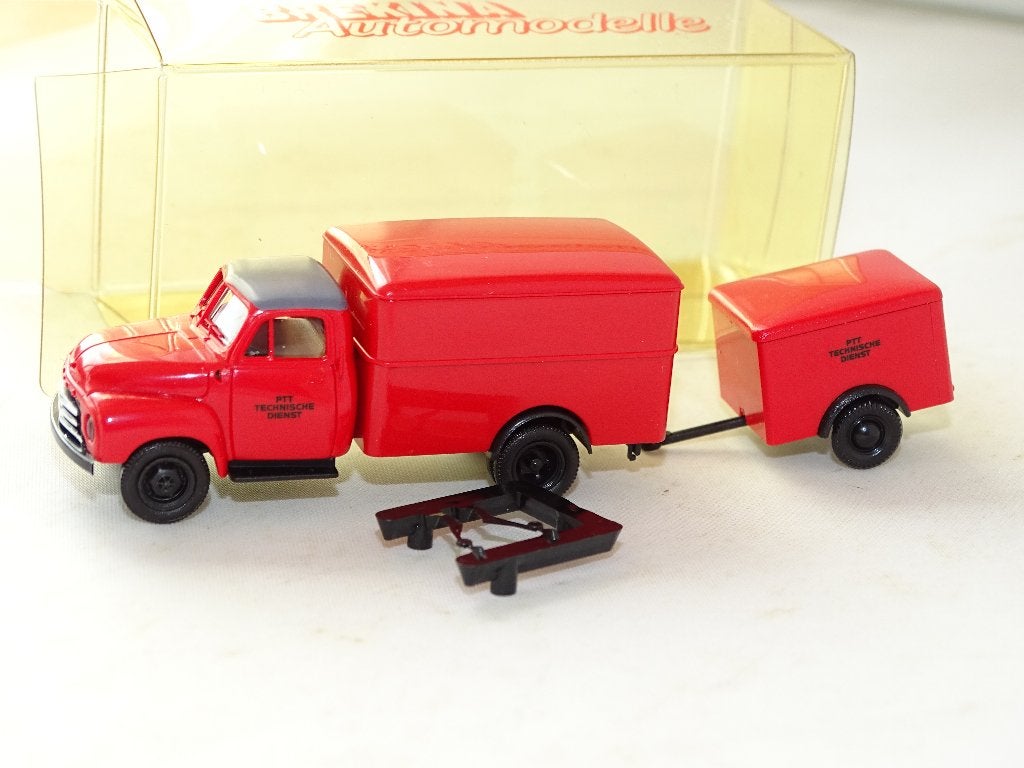 1/87 Brekina Opel Blitz PTT, Ophalen of Verzenden, Nieuw, Bus of Vrachtwagen, Brekina