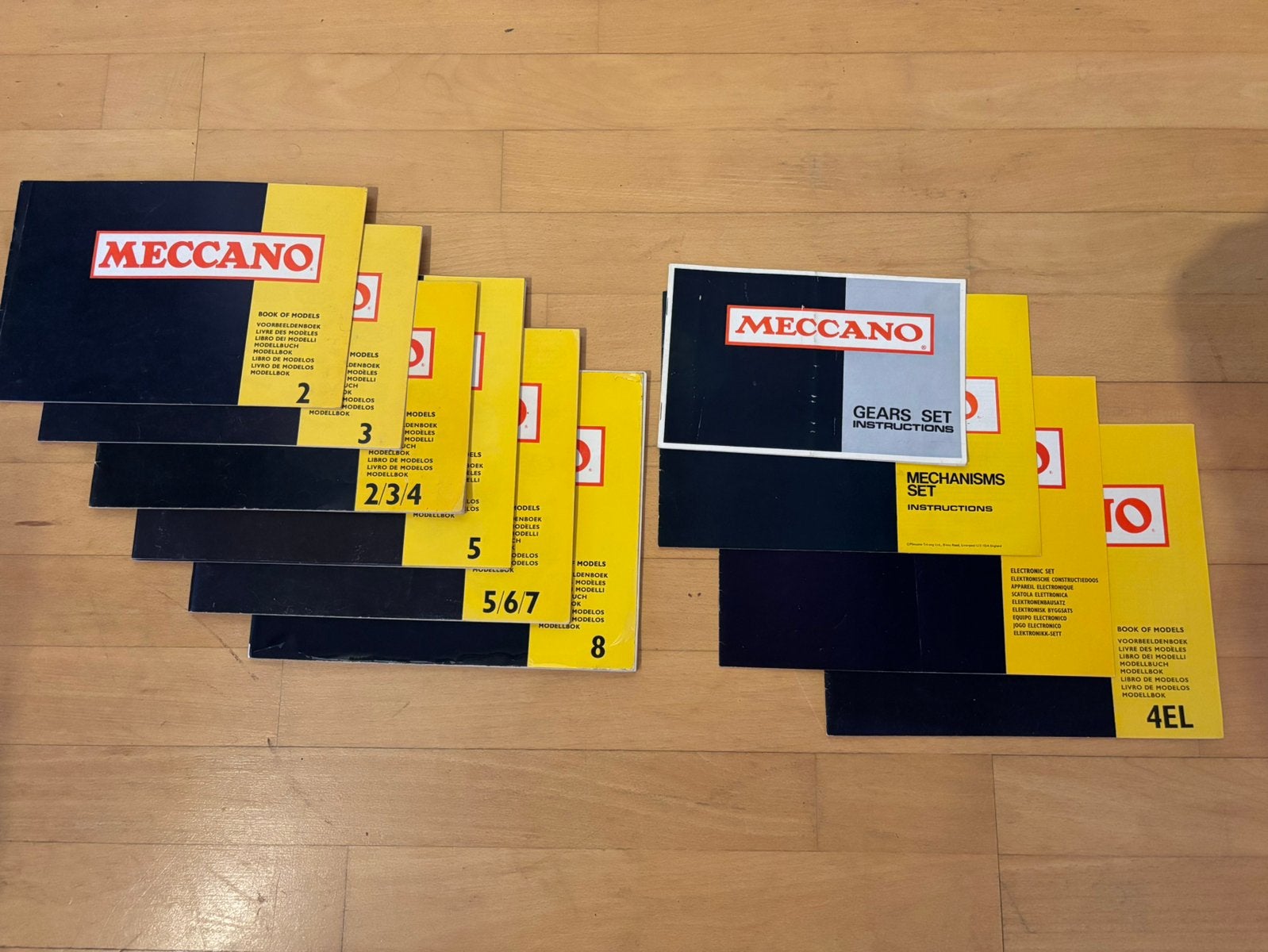 Meccano manuals, Antiek en Kunst, Antiek | Speelgoed, Ophalen of Verzenden