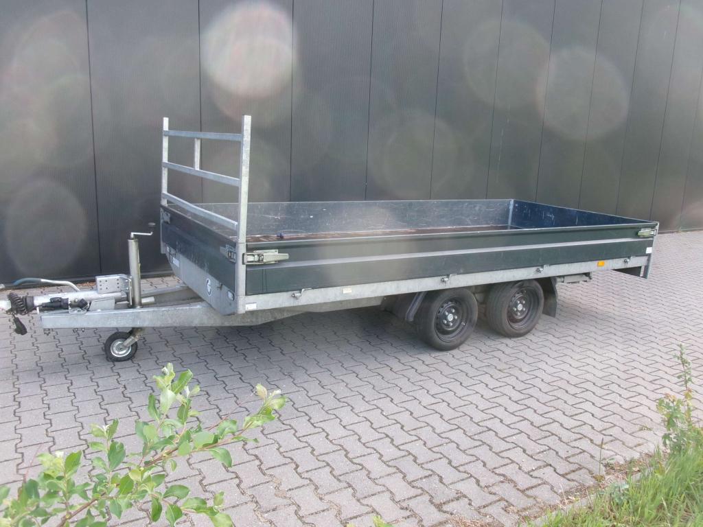 Plateauwagen. Hapert. 405x180 cm. Zeer compleet. 3500 kg, Gebruikt, Niet ingevuld, Niet ingevuld, Ophalen