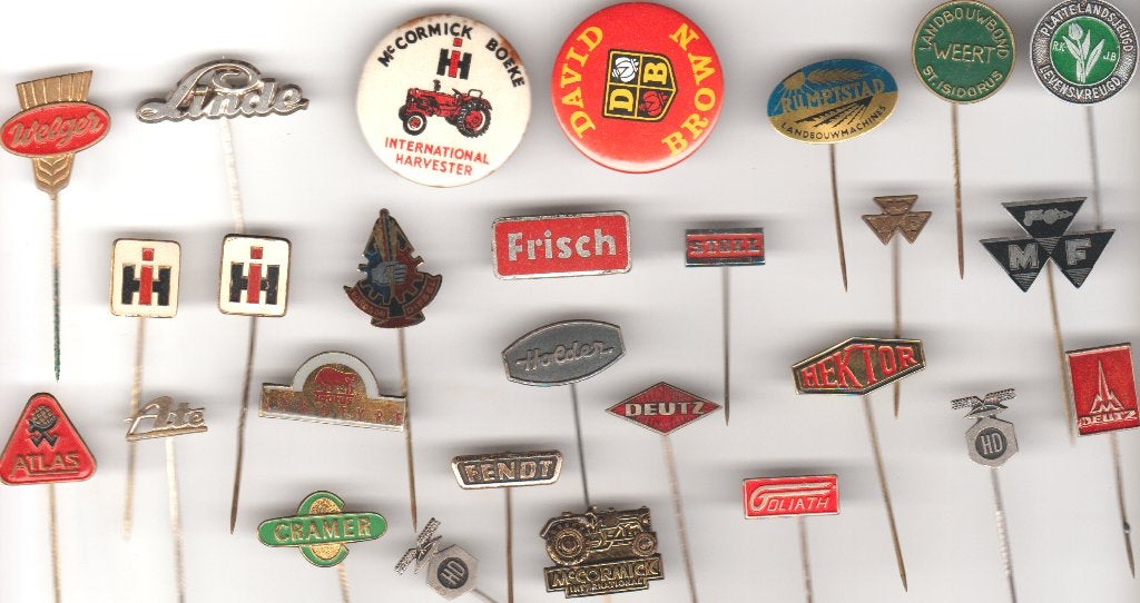 Verzameling tractor speldjes, Verzenden, Zo goed als nieuw, Overige onderwerpen