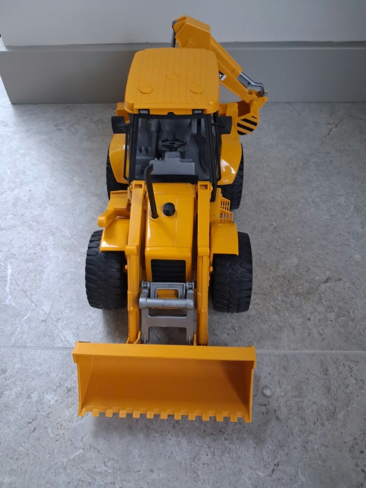 Bruder JCB 4CX Backhoe Loader - Speelgoed Graafmachine, Ophalen of Verzenden, Gebruikt