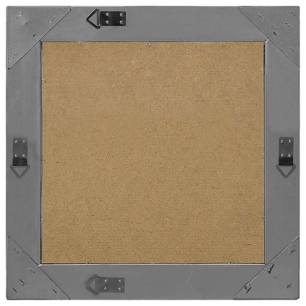 Wandspiegel spiegel 50x50 cm zwart barok GRATIS BEZORGD!, Huis en Inrichting, Verzenden, Vierkant, Nieuw, Nvt