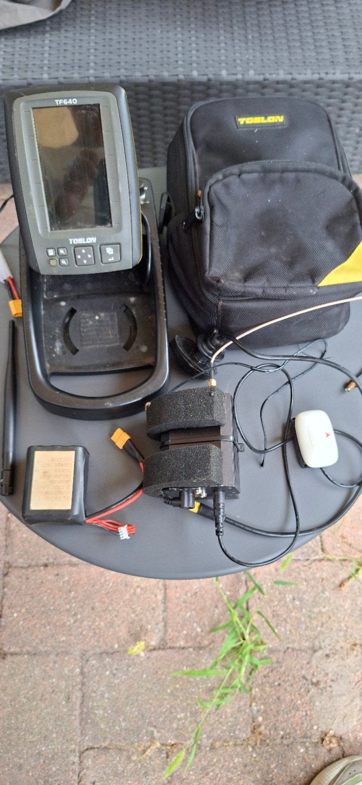 Toslon 640 GPS  Fishfinder, Watersport en Boten, Hengelsport | Karpervissen, Ophalen, Gebruikt, Complete set