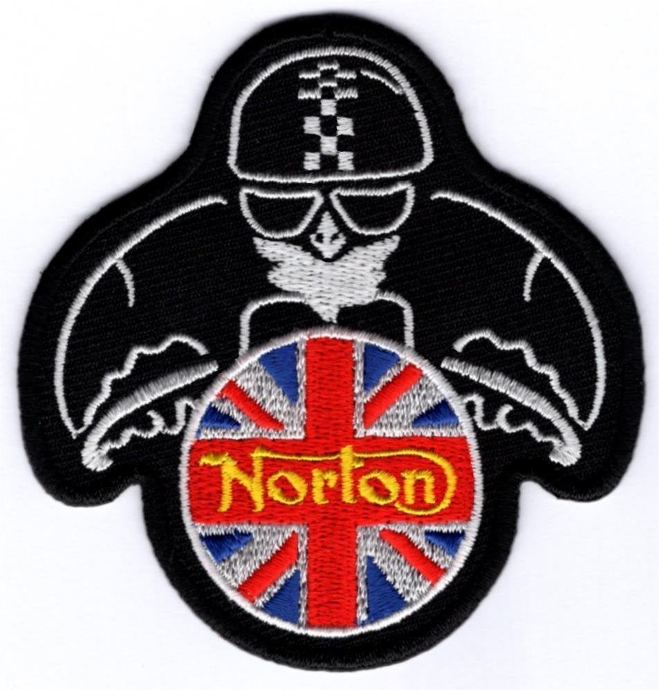 Norton Cafe Racer patch embleem #1, Motoren, Verzenden, Nieuw