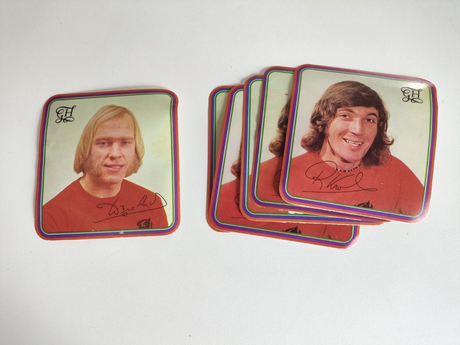 Vintage Voetbal Stickers - Brokamp & Krol, Verzamelen, Ophalen of Verzenden, Gebruikt, Ajax, Overige typen