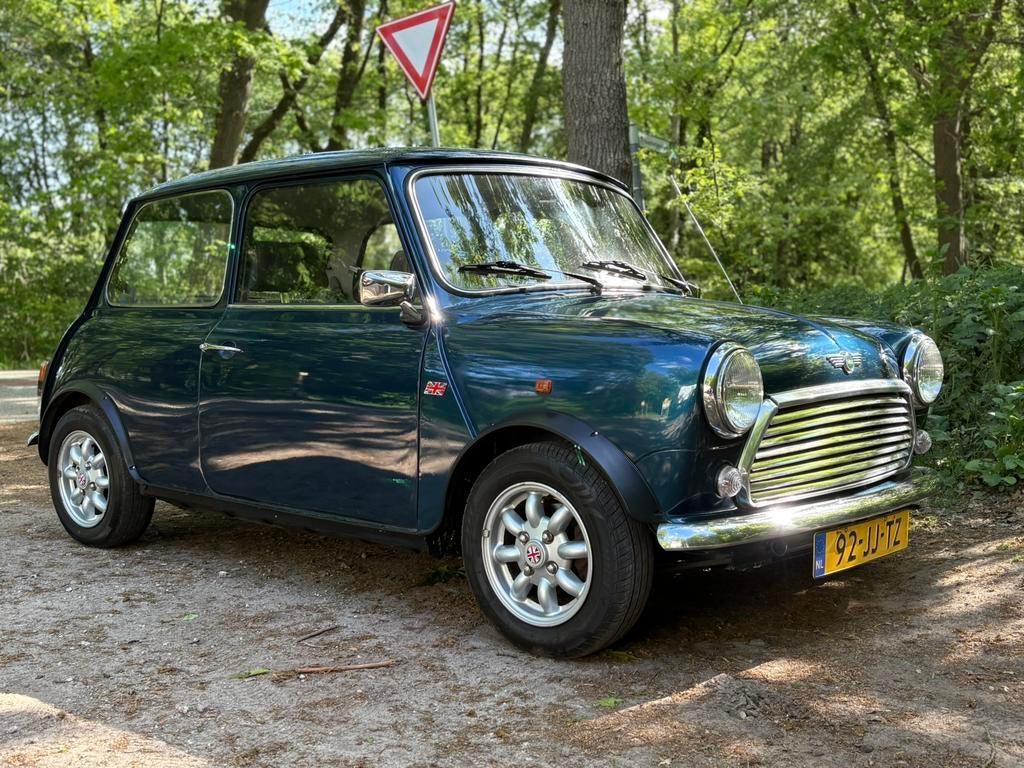 Classic Mini 1000 | 1992 | Nieuwe APK, Auto's, Voorwielaandrijving, 4 cilinders, Blauw, Handgeschakeld