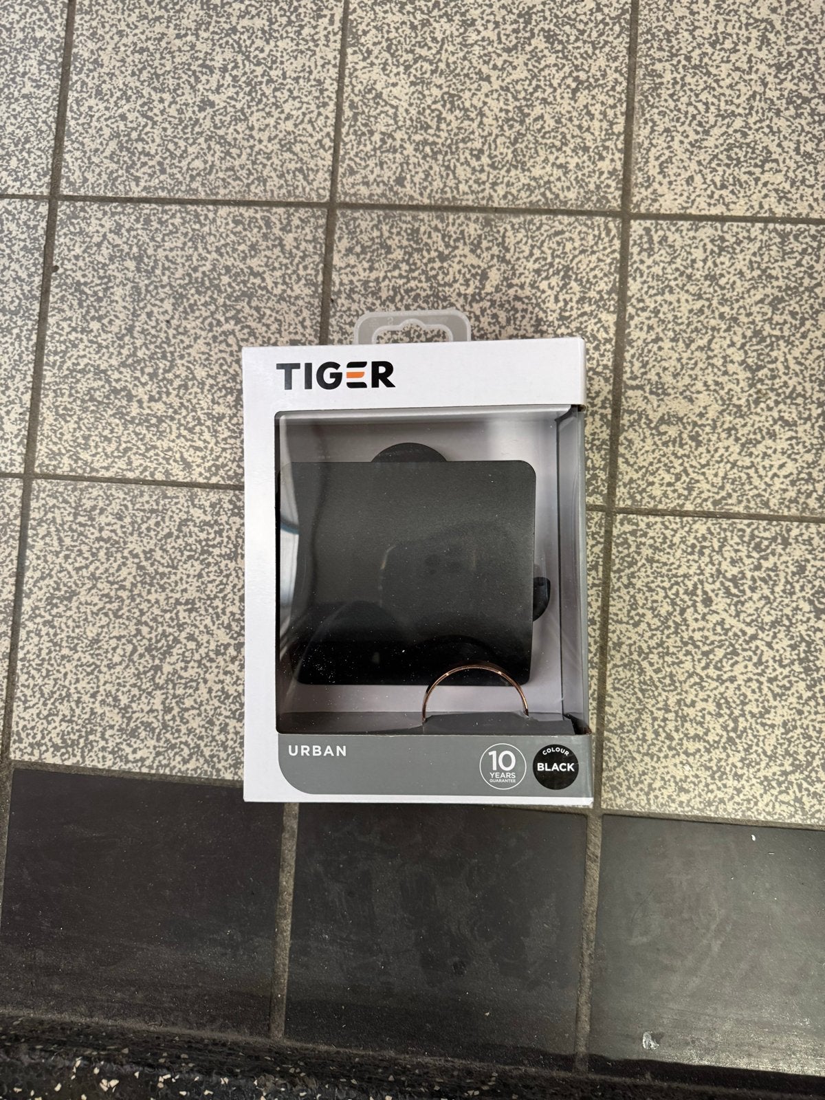 Tiger Urban Toiletrolhouder Zwart - Nieuw in doos, Ophalen of Verzenden, Nieuw
