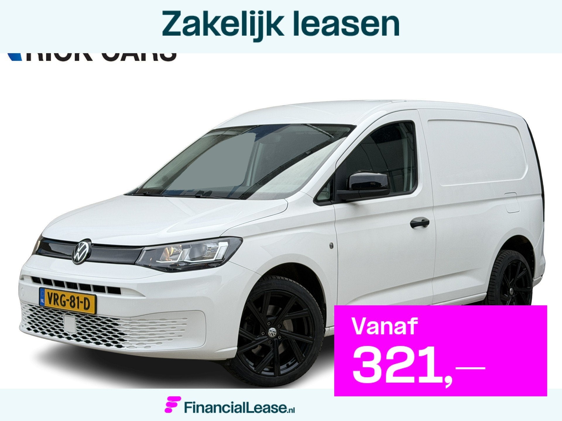 Volkswagen Caddy Cargo 1.5 TSI EURO 6 Comfort CarPlay/Cruise, Voorwielaandrijving, Stof, 4 cilinders, Volkswagen
