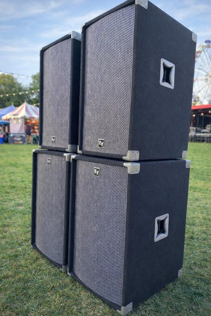 Electro Voice Gladiator Set - Krachtige PA Speakers, Audio, Tv en Foto, Luidsprekers, Gebruikt, Overige typen, 120 watt of meer