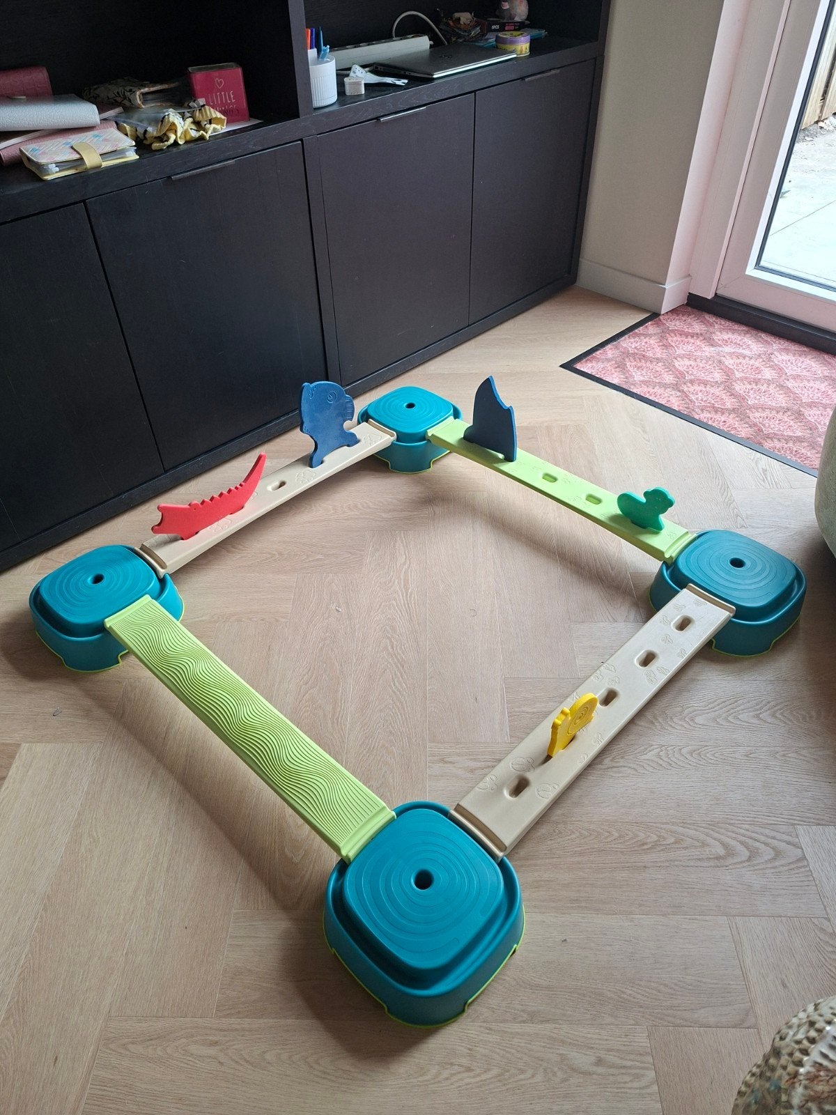 Balanceer Speelbaan, Ophalen
