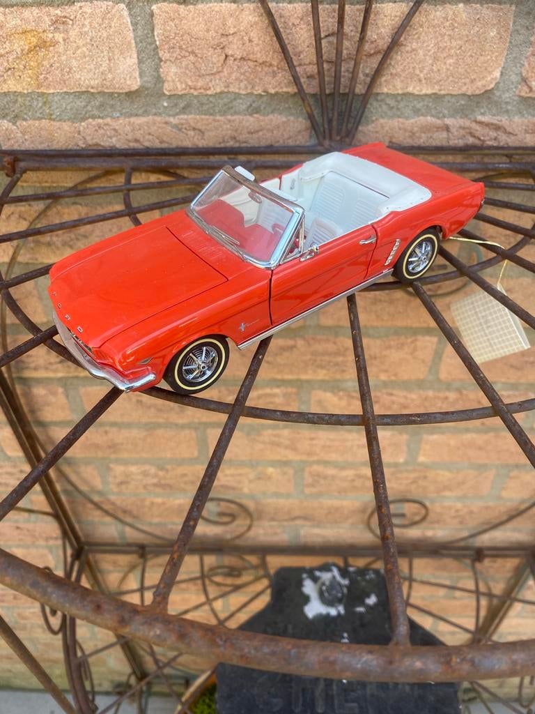 Franklin Mint Ford Mustang 1964, Ophalen of Verzenden, Gebruikt, Auto, Overige merken