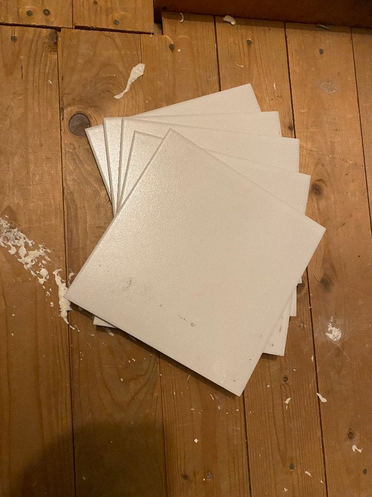 Wandtegels wit diverse maten, Ophalen, Nieuw, Minder dan 5 m², 20 tot 40 cm