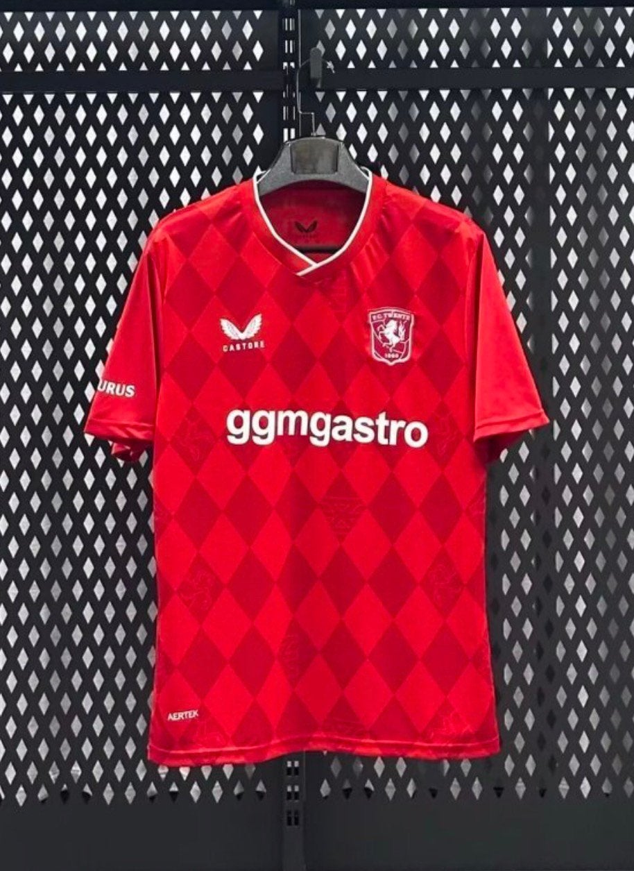 Fc Twente thuistenue 25/26 (Maat en bedrukking naar keuze), Maat XL, Ophalen, Zo goed als nieuw, Shirt