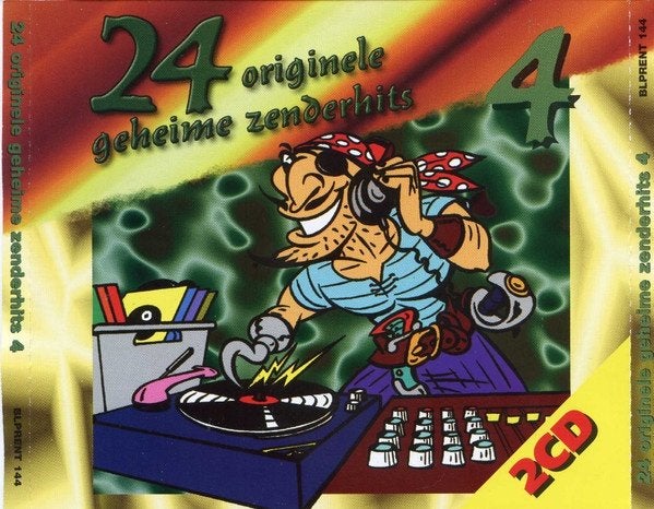 24 Originele Geheime Zenderhits 4 - 2CD  Nieuw, Piraten en Zeemansliederen, Ophalen of Verzenden, Verzamelalbum, Nieuw in verpakking