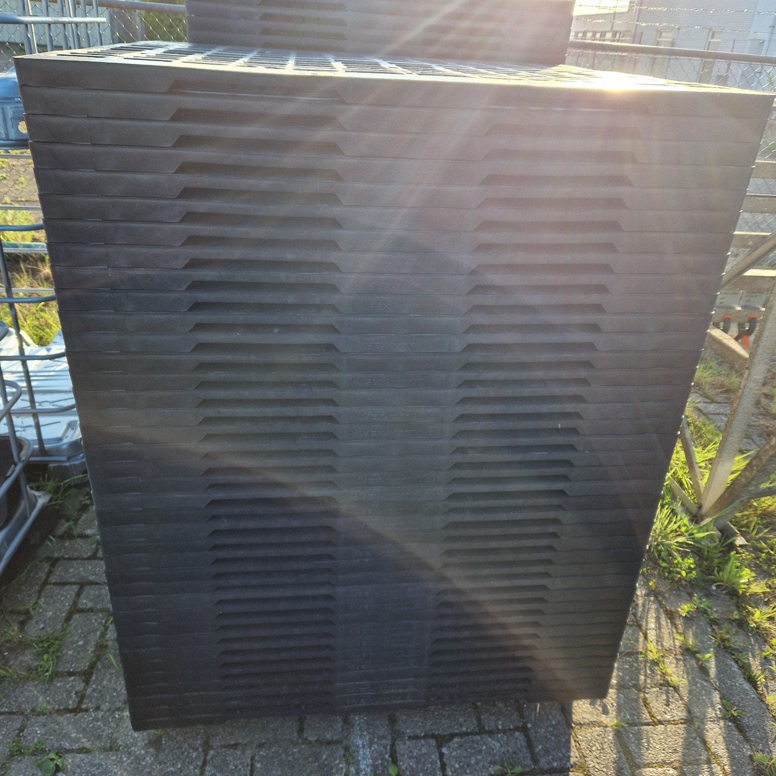 nestelpallet 110 x 110 x 12, Ophalen