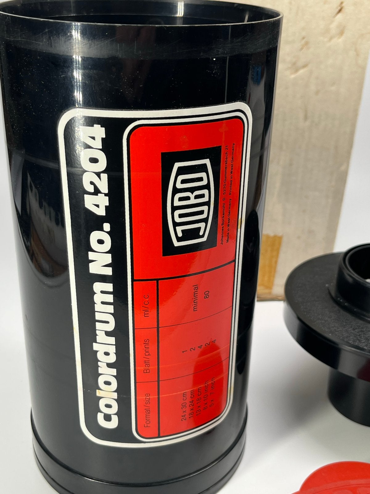 Jobo Colordrum No. 4204 Ontwikkeltank voor doka, Audio, Tv en Foto, Ophalen of Verzenden, Gebruikt, Jobo, Ontwikkeltank