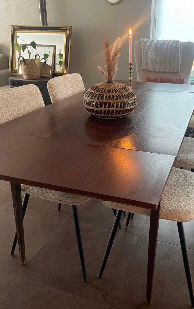 Vintage uitschuifbare eettafel, Ophalen