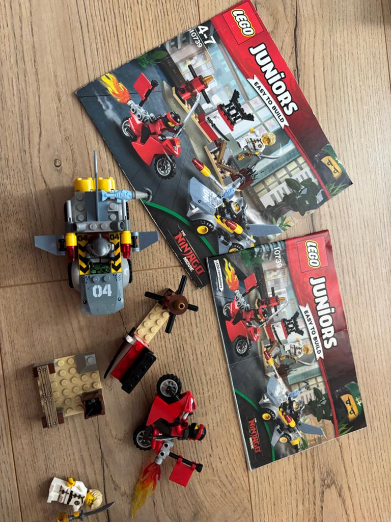 07- Lego junior ninjago 10739, Ophalen of Verzenden, Zo goed als nieuw
