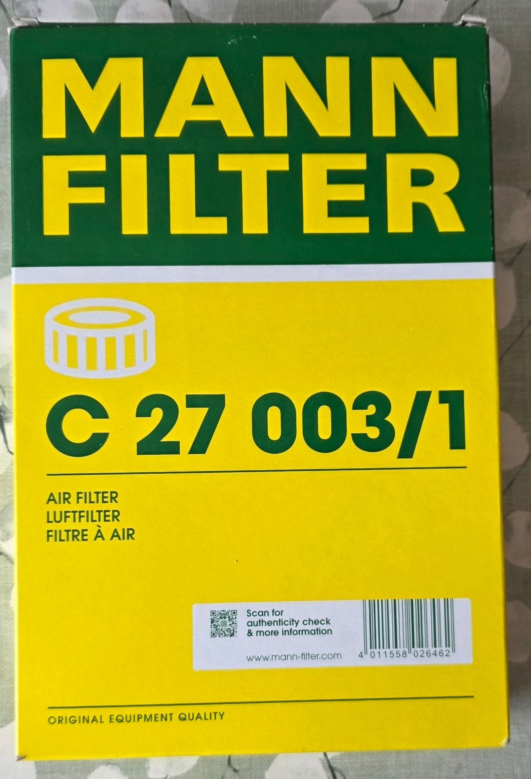 Engine Air Filter nieuwe, Ophalen of Verzenden, Nieuw, Mitsubishi