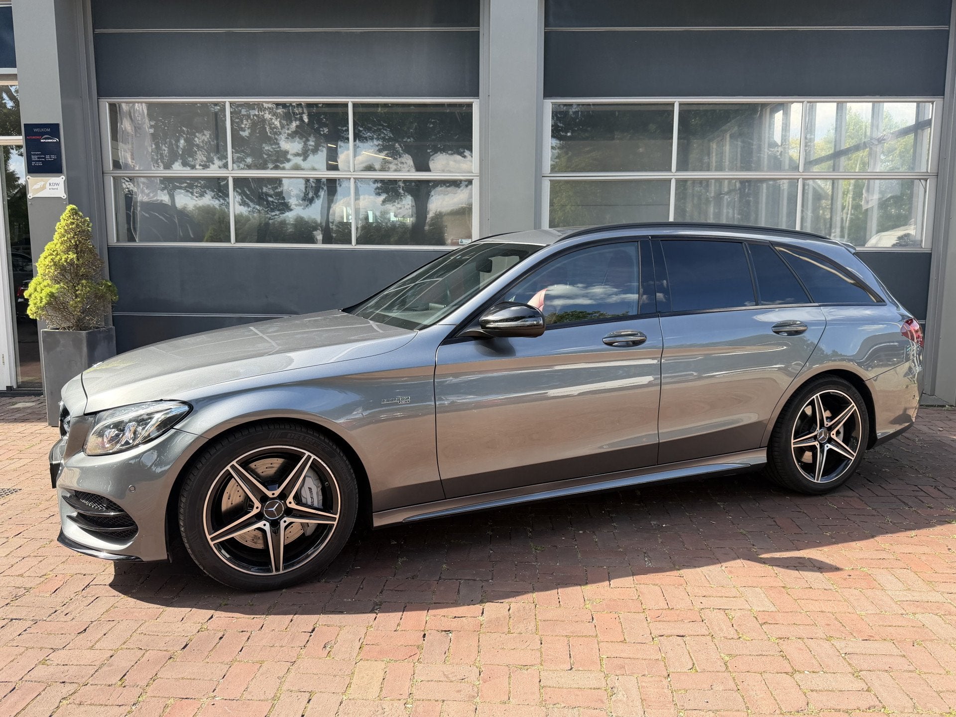 Mercedes-Benz C-Klasse Estate AMG 43 4MATIC Bj 2016 368pk De, Auto's, Automaat, Dealer onderhouden, Euro 6, 368 pk