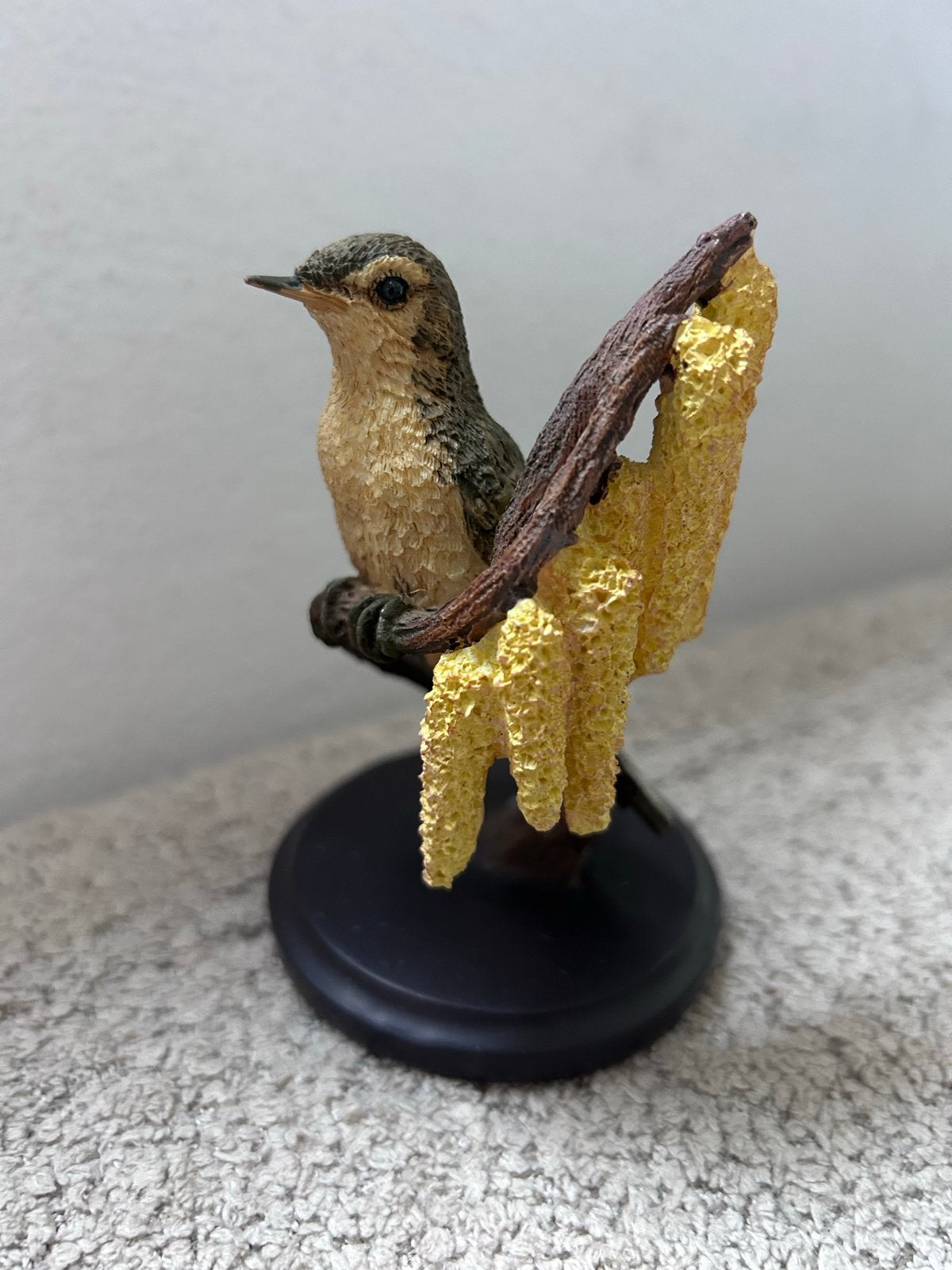 Fitis vogelbeeldje - Onze Mooie Vogelwereld Collectie, Ophalen of Verzenden, Zo goed als nieuw, Vogel, Beeldje of Figuurtje