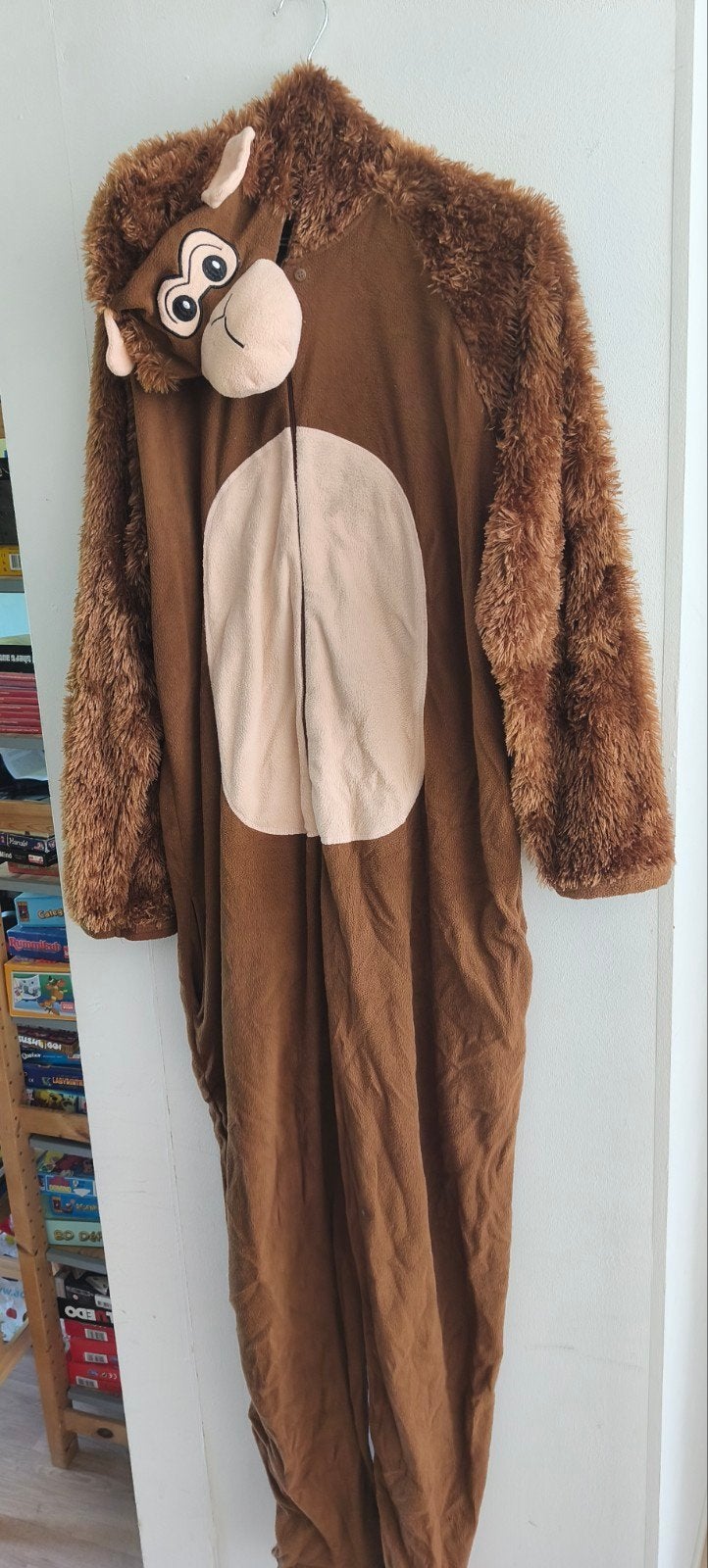 Apen Onesie Maat L - Perfect voor vrijgezellenfeest!, Maat 52/54 (L), Carnaval, Ophalen of Verzenden, Kleding