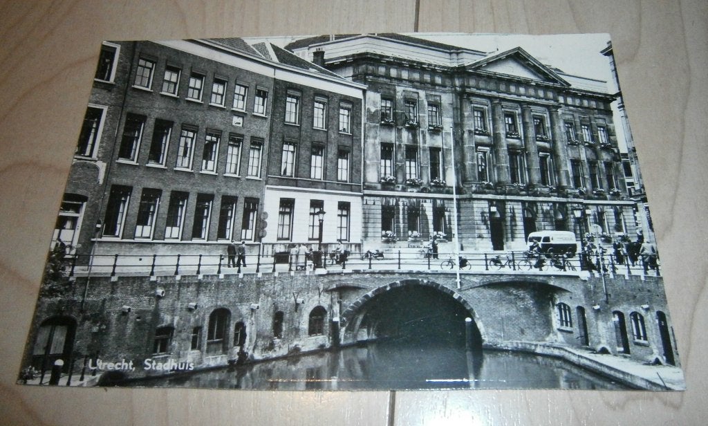Kaart - Utrecht - Stadhuis, Ophalen of Verzenden, Gelopen, Utrecht