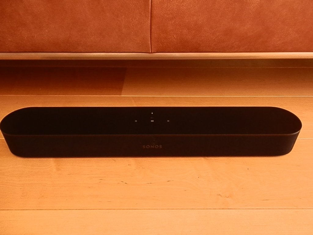 Sonos Beam gen. 1 (zwart)., Ophalen, Zo goed als nieuw, 60 tot 120 watt, Sonos