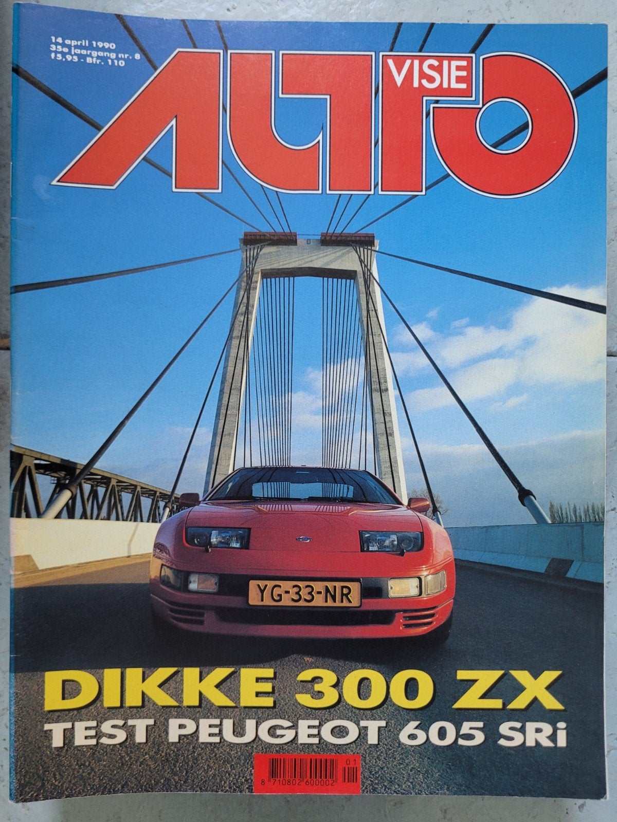 Autovisie nr 8 van 1990, Verzenden, Gelezen, Algemeen