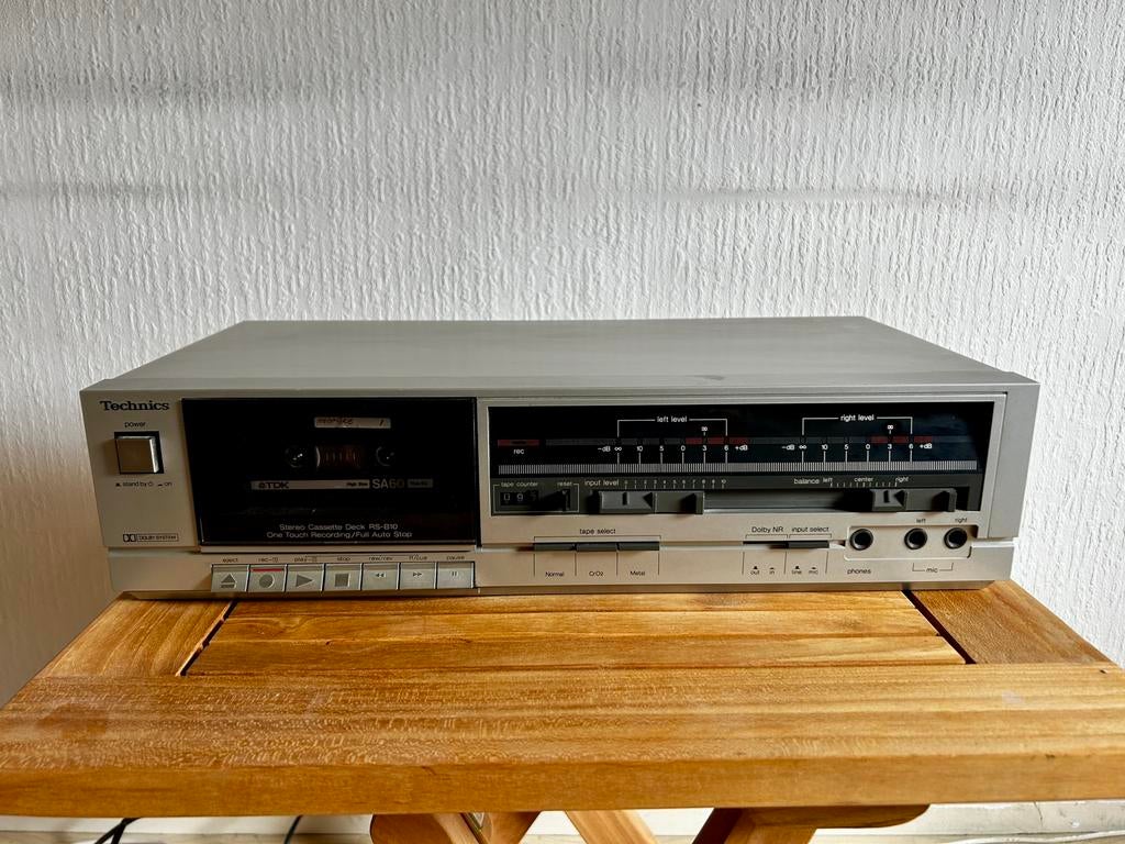 Technics RS-B10 Stereo Cassette Deck, Ophalen of Verzenden, Zo goed als nieuw, Analoog