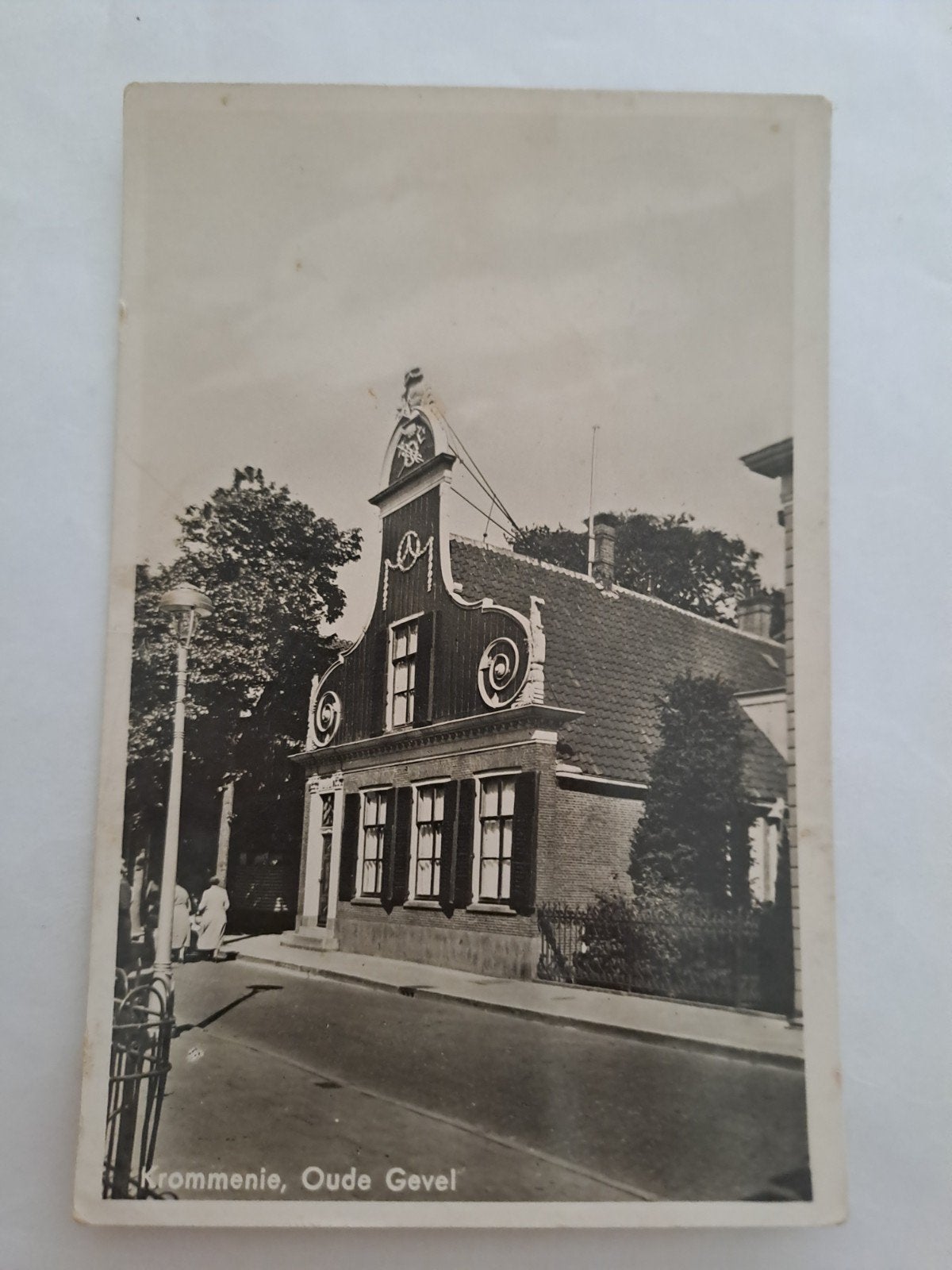 krommenie oude gevel, Verzamelen, Ansichtkaarten | Nederland, Ophalen of Verzenden