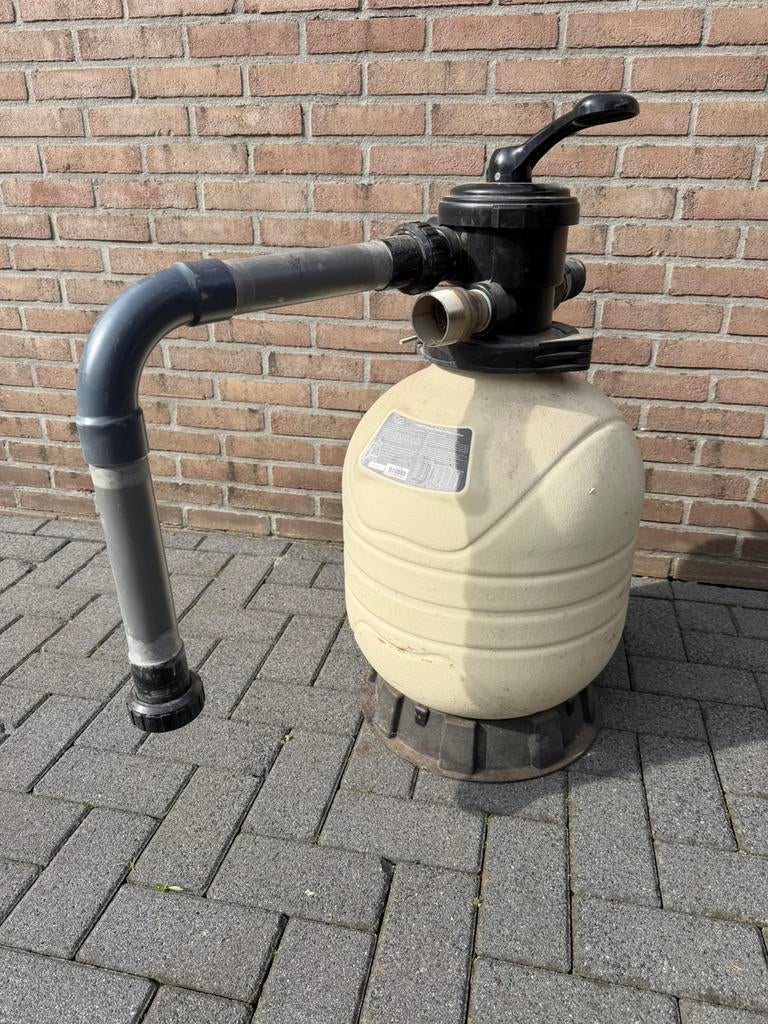 Mega+ MFV top Mount 7,5 m³/h zandfilter zwembad, Ophalen, Minder dan 80 cm, Rond, 300 cm of meer